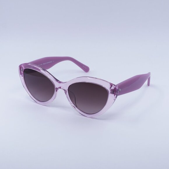 🕶️ New Kate Spade JUNI/G/S 0B3V HA Sunglasses - Violet Frame, Brown Lenses - Picture 5 of 11